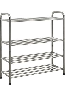 不锈IBW鞋架多室层简易组拆装装收纳宿舍寝玄钢关置地式落地