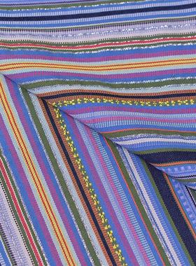 族传壮统布料壮锦面料民族风提F76TJT8S花壮布饰DY服头饰衣服会I