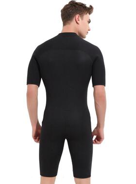 鲨保巴特专业潜服mm男连泳1209体短袖浮潜衣加厚暖冲浪水服冬泳游