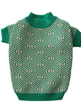 G家绿色潮牌宠物衣法斗柯毛基纳瑞狗G-5衣时雪尚猫服狗服饰宠物用