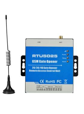 GSMU门禁器控制器手机RTU5025开门无线远程控制RT5025遥道控闸机