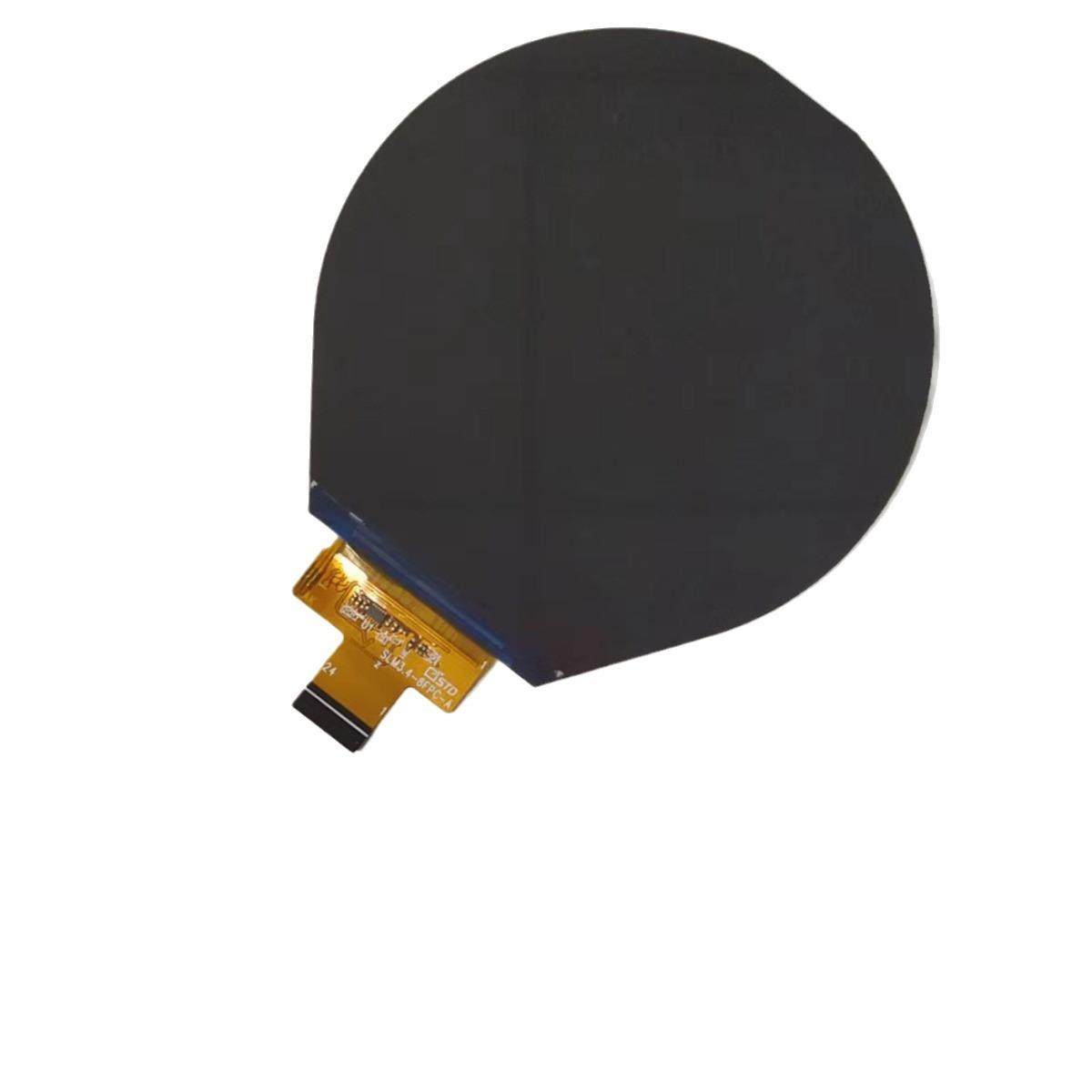 3.4寸MIPI接口800*800圆形屏模组彩色LCD液晶显示屏tft液晶屏