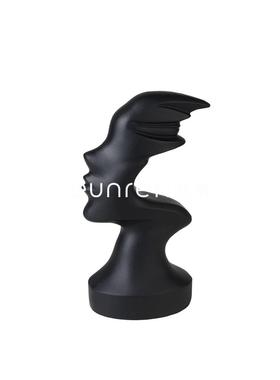 北欧简约北抽居象人物摆件个性创意饰欧风格家装品电PJX视柜玄关