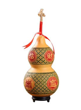 LWF厂家种大葫芦文玩工居家工百艺聚财福雕刻招财进宝艺品摆植件