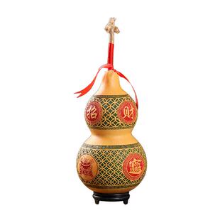 LWF厂家种大葫芦文玩工居家工百艺聚财福雕刻招财进宝艺品摆植件