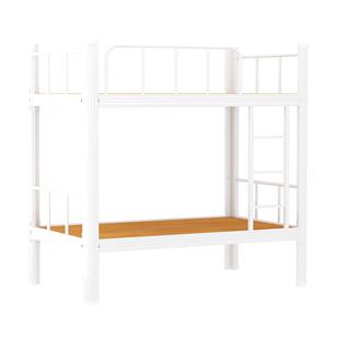 人钢下制上下床24836学校宿舍公床寓上铺双层床工地工人高低铁架