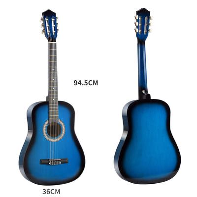 源头厂家38寸39寸古典吉他guitar初学者成人圆角木吉他jita乐器