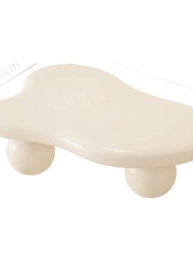 奶油风圆墩云朵茶几小户约型家用客厅北欧2311X349现桌代墩简网红