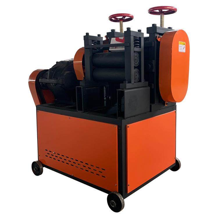 废旧钢筋校正机废圆钢螺纹钢拉直机废钢筋调直机废钢筋再利用