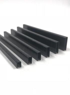 色码钉黑胶马422J钉钉枪黑色钉气动门型钉4098J410J413J41黑6J41J