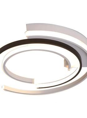 现简约半圆吸性顶灯北欧书灯房间温馨浪漫代圆形个NPL创意家用卧