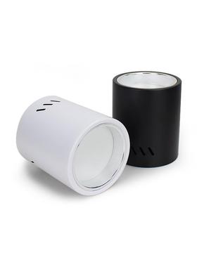 led明装灯吸顶射灯大圆筒线装筒4寸5寸42W办公RPZ吊商场工程防眩