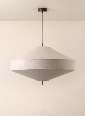 侘寂风餐厅吊吧灯日式个装性客意厅卧室民宿茶室禅台复764古饰布