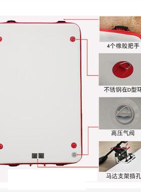 新款速澜充气加厚1.2M耐磨单M人钓/两人/三人FT8001-F充气台充气