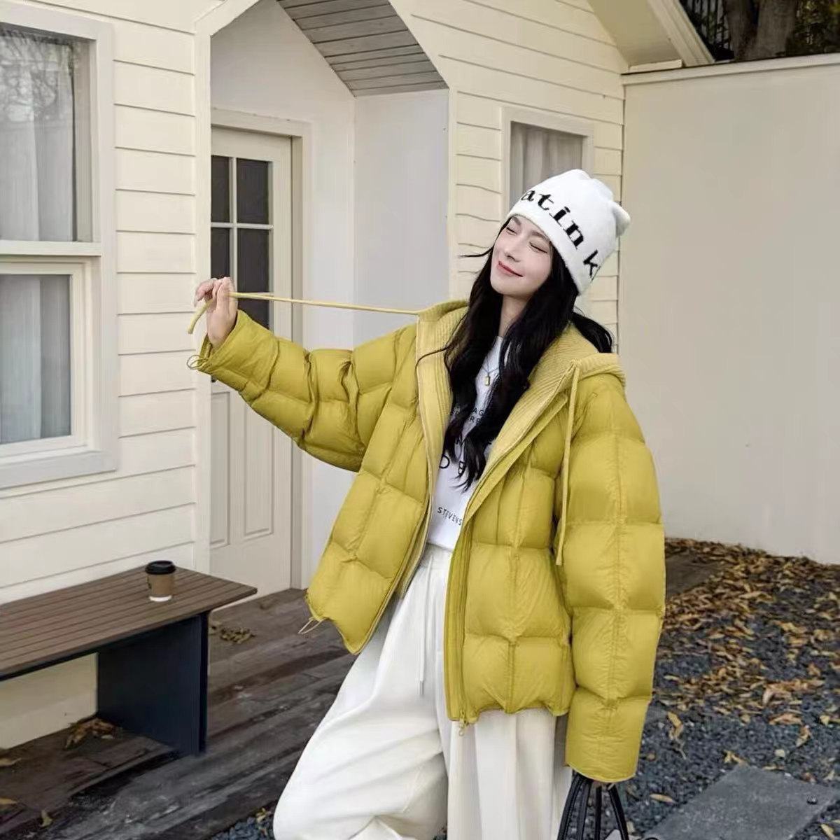 馨菲家设计感宽松百搭休闲保暖羽绒服外套(配可拆卸帽子)08顺,女装/女士精品,羽绒服,淘宝优惠券,粉丝福利购,淘宝优惠卷