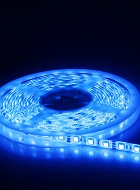 MOD机箱灯带 4pin转LED灯 长25cm LED转4p 蓝色12v 蓝色灯条