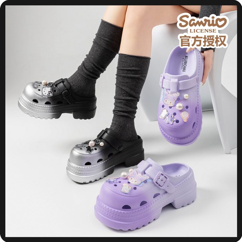 【正品授权】EVA洛丽塔女洞洞鞋