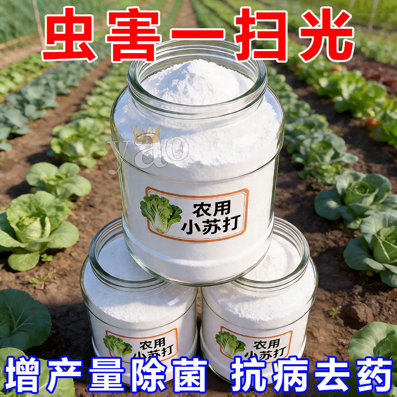 农用小苏打粉除虫杀菌增产防病害