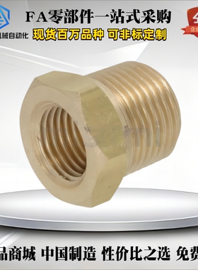 替代米si米SJSPB12/13/23/24/34/36/46黄铜 异径 异径接头SJSPB13