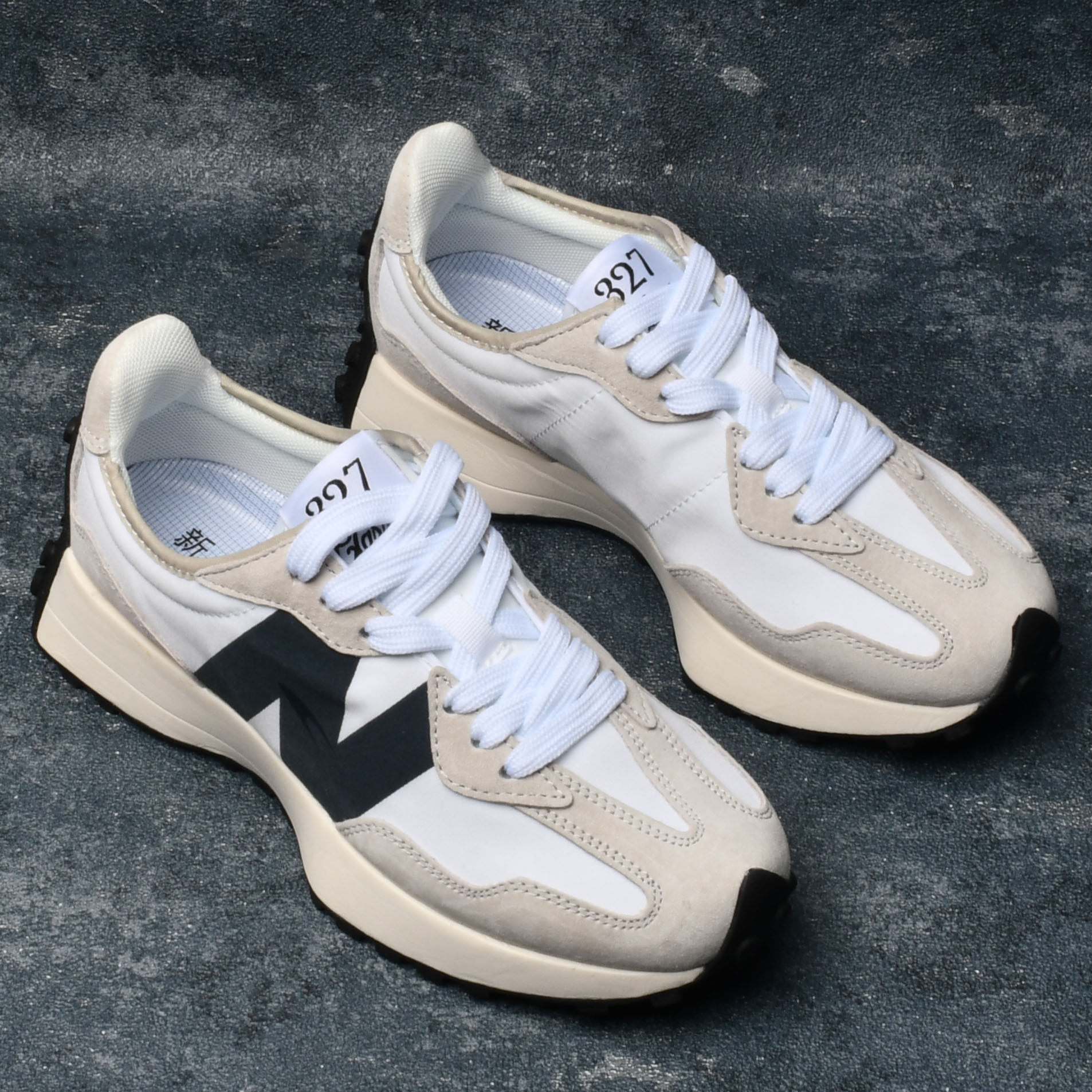 新百伦男鞋子nb327运动鞋女鞋2024新款阿甘鞋小蛮腰老爹鞋春夏季