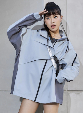 【正版授权】战双帕弥什联名吉考斯工业男女同款机能防风防水夹克