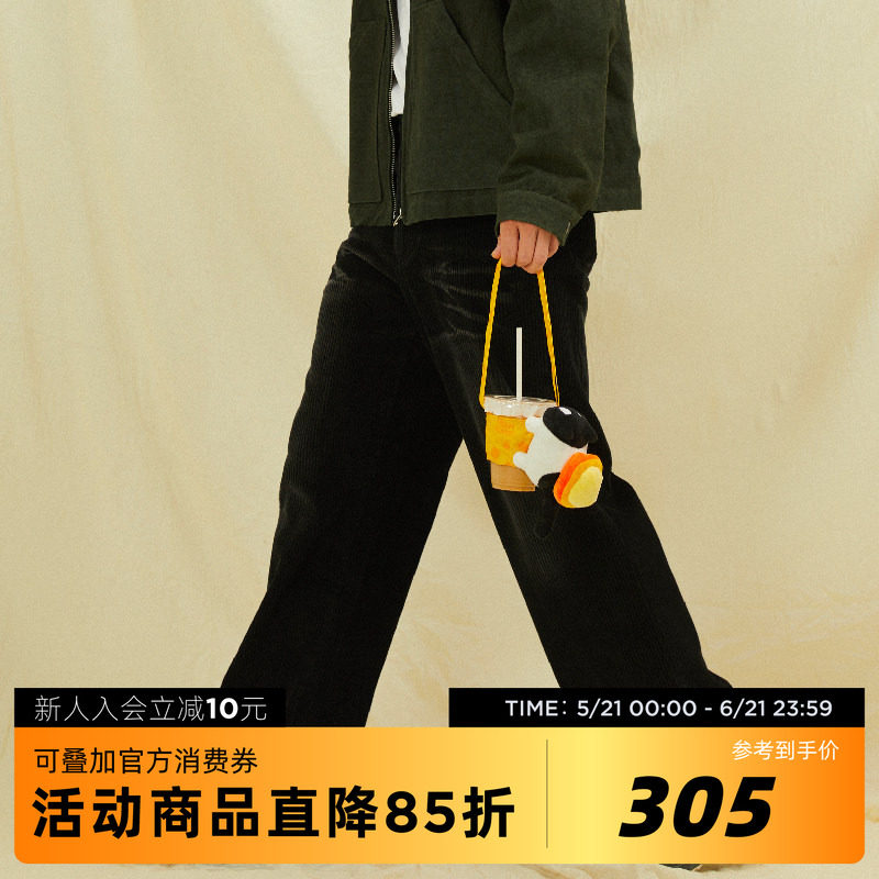 【机核发行】CATO黄油猫联名吉考斯工业男女同款300g纯棉灯芯绒裤
