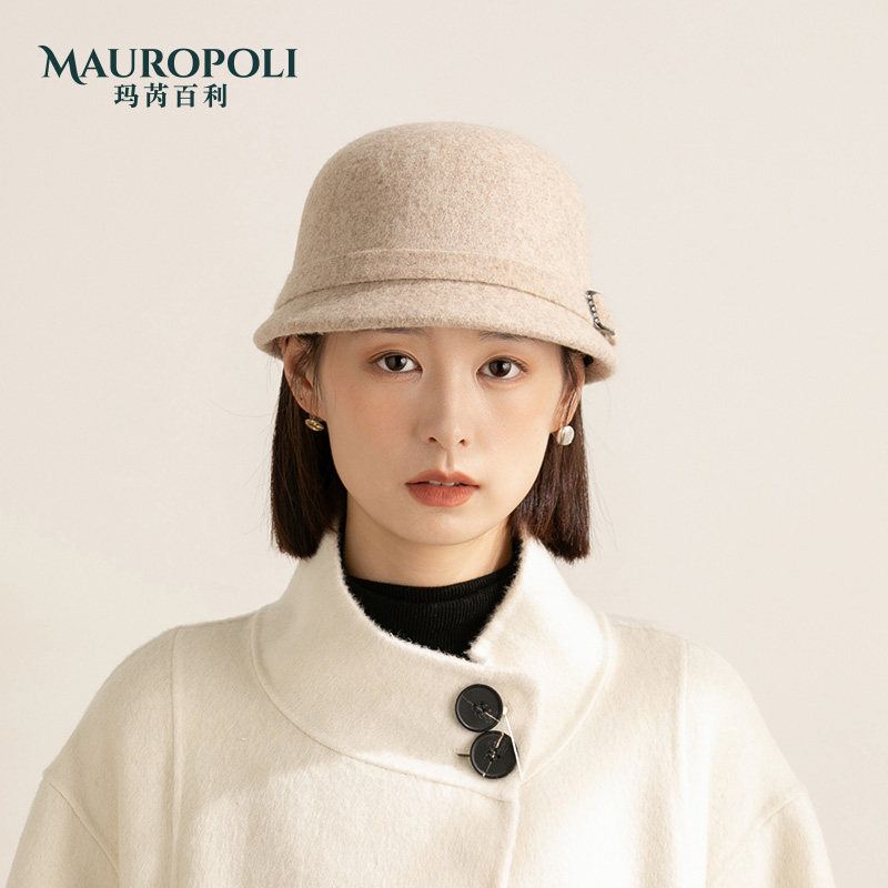 羊毛渔夫帽子女款秋冬2023新款女韩版时尚盆帽保暖名媛气质马术帽使用感如何?