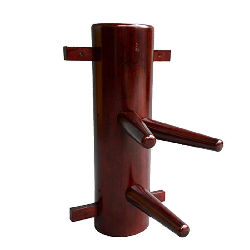 粤武牌木人桩半截咏春拳木人桩简易钉式墙木人桩