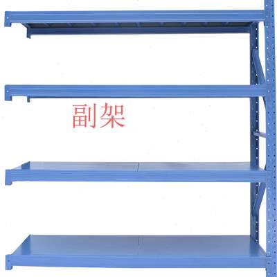 新款深圳货架四层加厚仓储库房货物架工厂重型堆放架仓库铁架子展