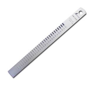 新款亲和企鹅牌间隙尺卡片型裂缝检测缝尺缝隙检测规不锈钢 58697