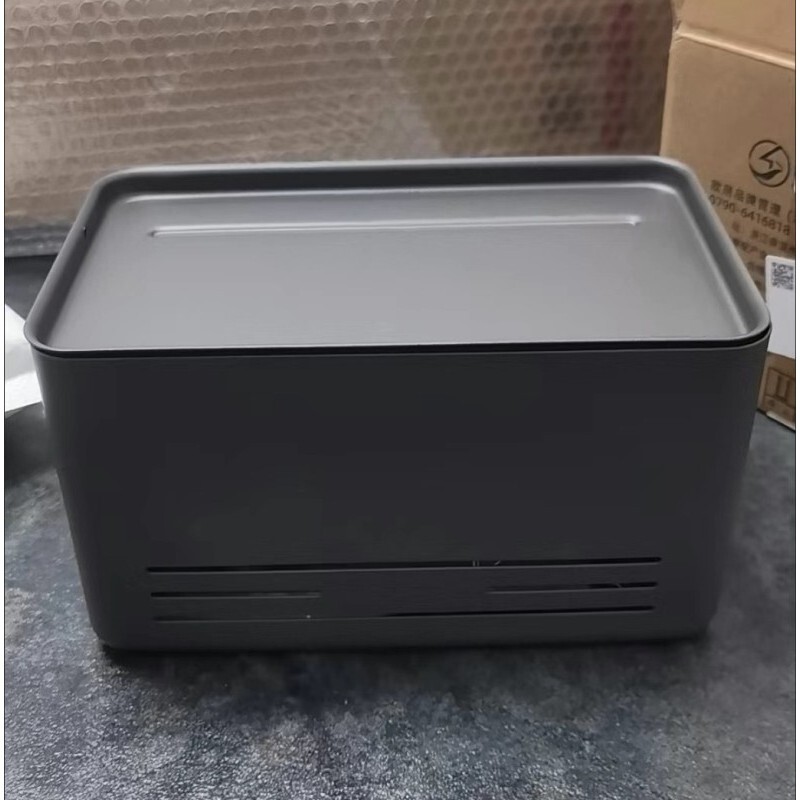 吉百居枪灰色纸巾盒置物架壁挂式卷纸器浴室免打孔厕纸家用抽纸盒