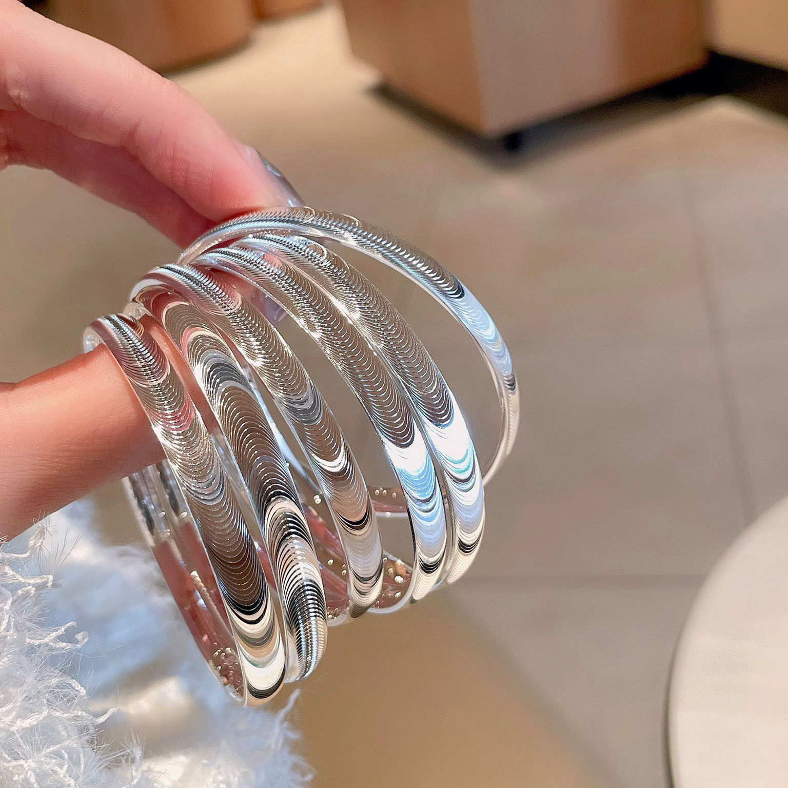 925银手镯 999银手镯银手镯女猫眼情人节送女友闺蜜生日礼物FR,饰品/流行首饰/时尚饰品新,银饰手镯,淘宝优惠券,粉丝福利购,淘宝优惠卷