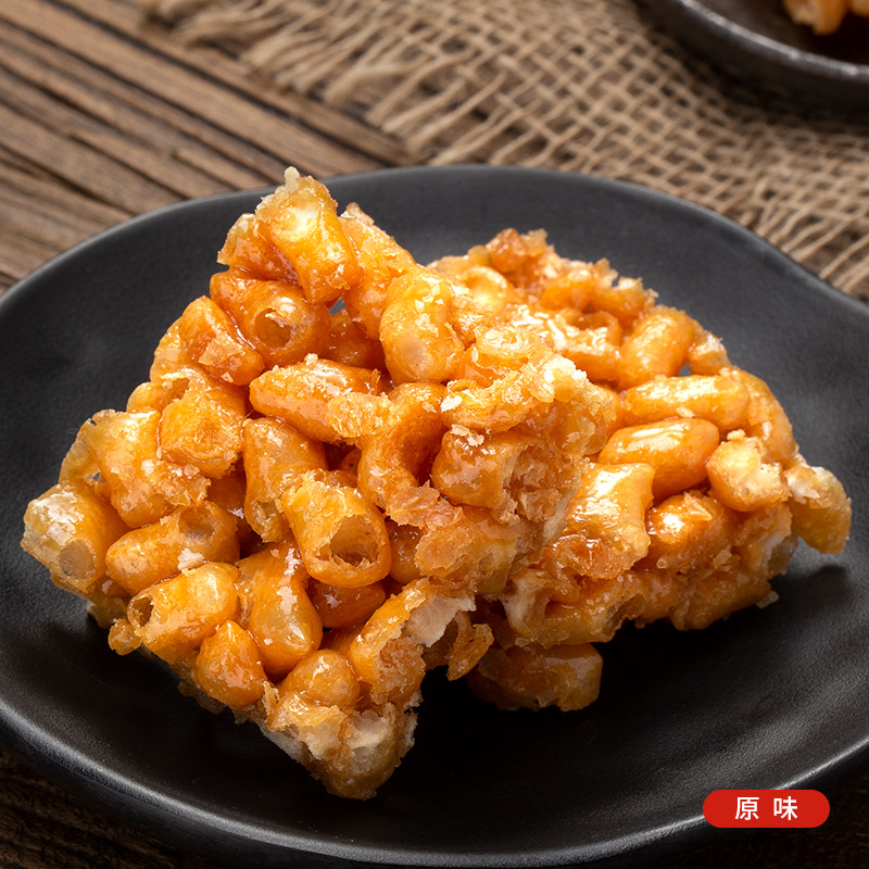 楓勝硬脆沙琪瑪 老式蓮子酥 兒時(shí)懷舊特產(chǎn)網(wǎng)紅零食小吃琪瑪酥
