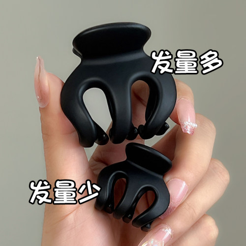 南瓜抓丸子头抓夹固定夹子发夹女