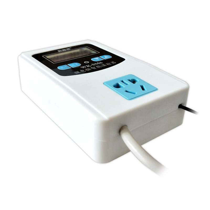 SM6高c精准温控仪液晶显示温控器养殖宠物地暖等 控温0.1度