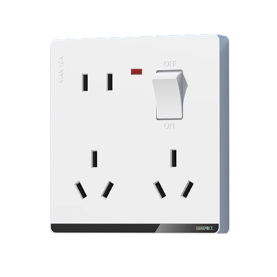 1开8孔插座热水器16A大功率