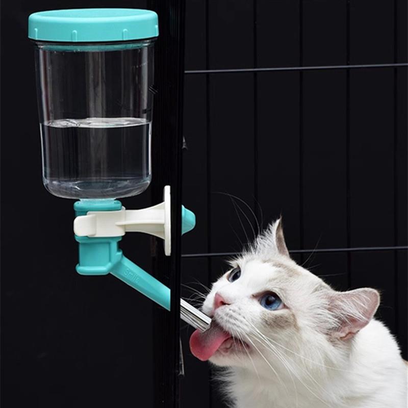 狗狗挂式饮水器宠物猫狗水壶自动喂 食喝水器泰迪小型犬喝水不湿