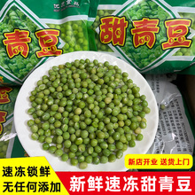 新鲜速冻青豆粒冷冻豌豆仁甜青豆混合蔬菜轻食炒饭餐饮食材商用