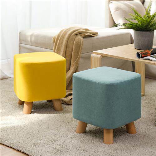 凳子家用创意现代简约实木小板凳客厅茶几凳沙发凳儿童方凳换鞋凳