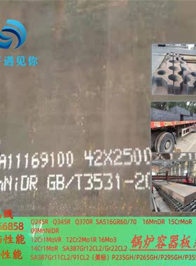 16MnDR/09MnNiDR正火板 现货可切割容器板切割火焰下料低温容器板