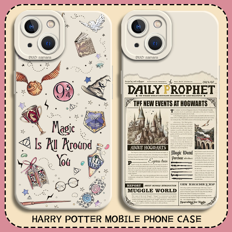 ins风哈利波特手机壳小众