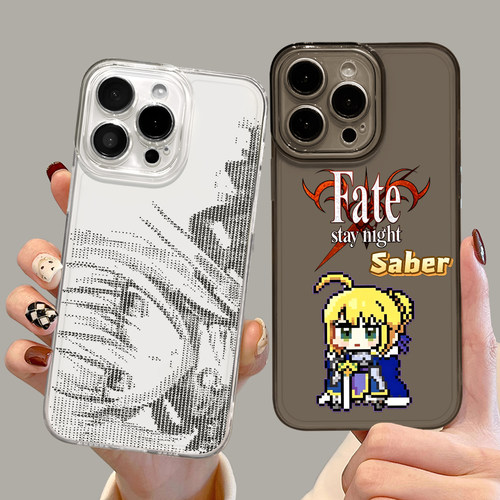 适用一加iqoo手机壳吾王saber