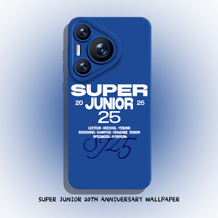 superjunior20周年手机壳适用华为pura80周边nova14同款mate70pro应援p60/50/40/30/13/12/11女10荣耀400/300