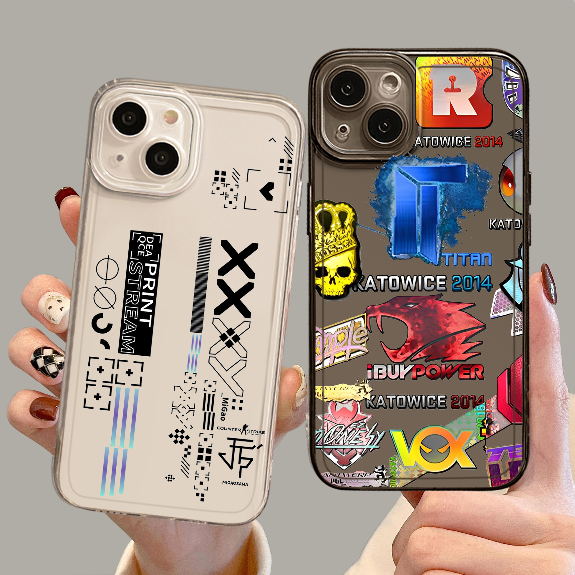 csgo适用华为nova12pro手机壳p60贴纸mate60全息p50泰坦50贴纸40印花