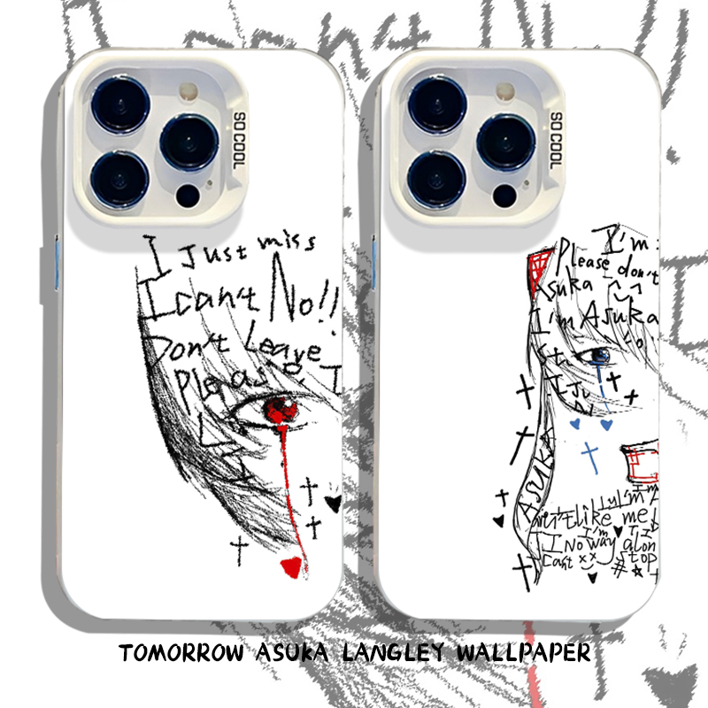 适用一加iqoo手机壳明日香绫波丽