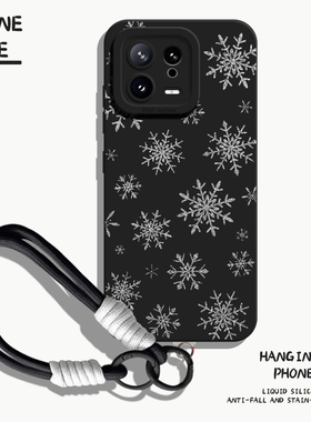 适用小米17promax手机壳15雪花14pro秋冬13氛围感12冬天11红米k90k80k70k60k50k40冬日note10冬季turbo带挂绳