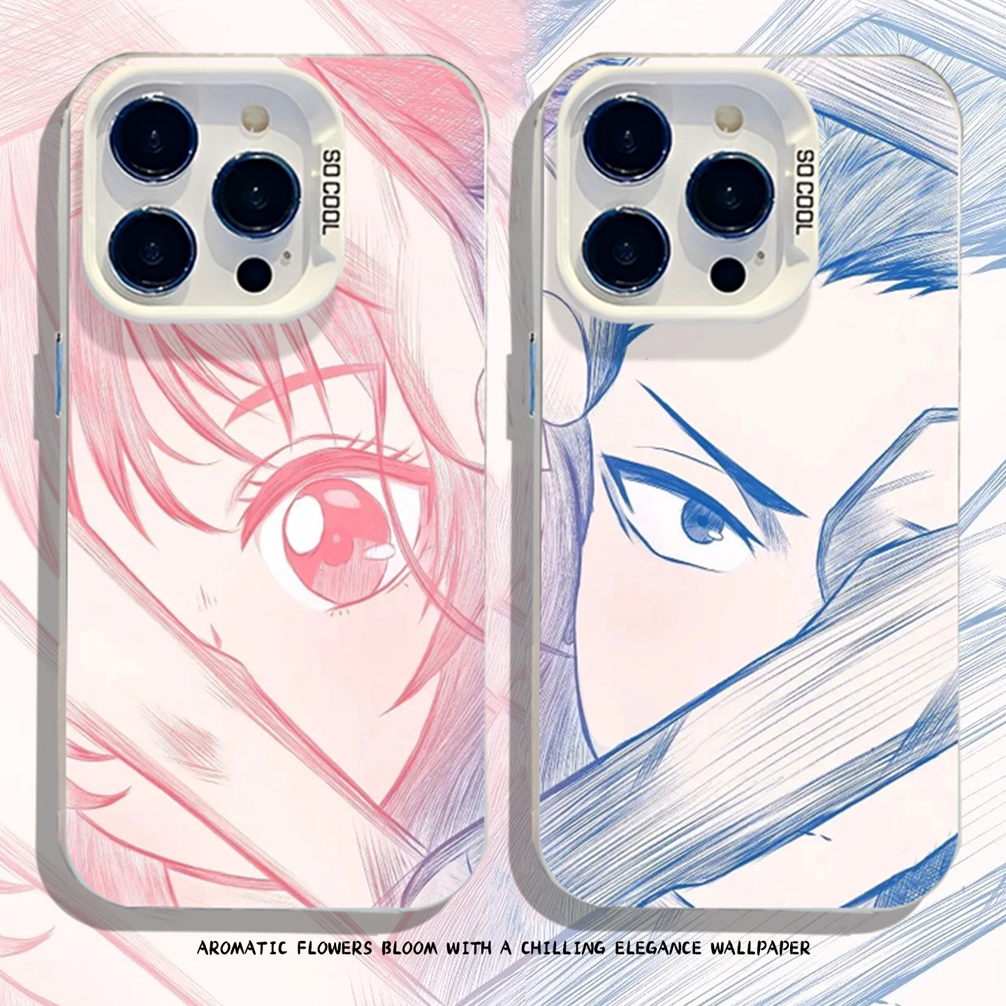 适用华为手机壳熏香花朵凛然绽放