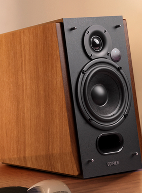 漫步者R1700BT+电脑音响台式家用高音质蓝牙音箱无线木质第二代