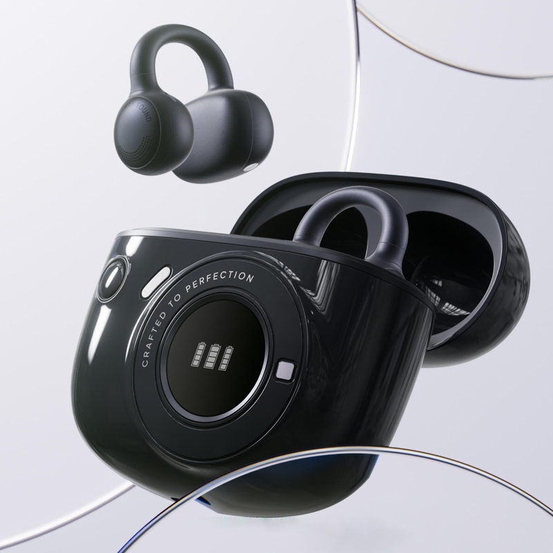 漫步者花再拍拍耳夹蓝牙耳机