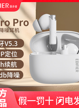 Edifier/漫步者 ZERO PRO花再蓝牙耳机真无线主动降噪入耳式2024